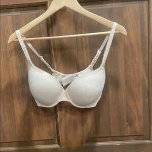Elegant White Women's Bra